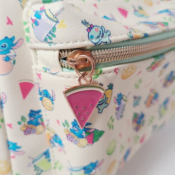 Loungefly Disney Lilo & Stitch Tropical Drinks Mini Backpack - Picture 7 of 15